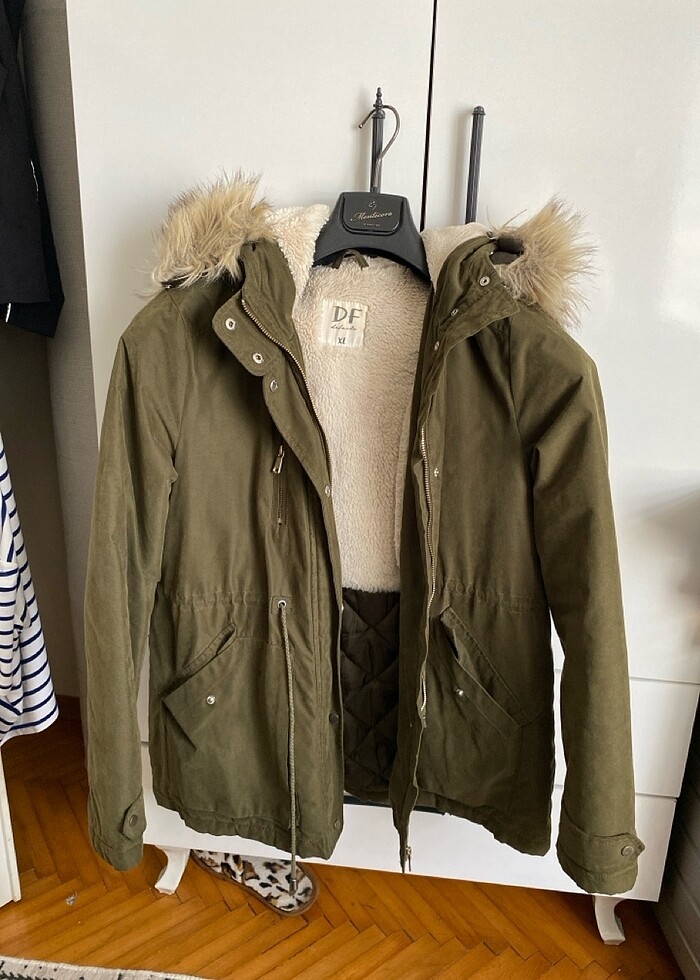 Kürklü mont - Görsel 2