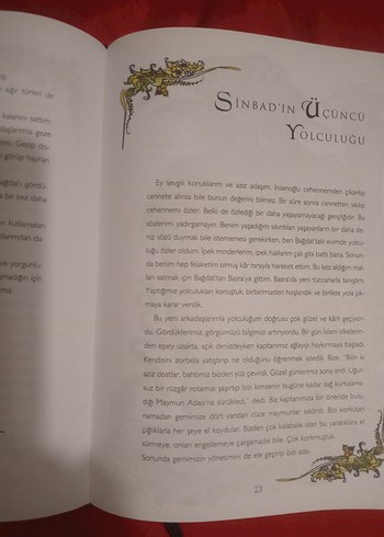 Binbir Gece Masalları 140 sayfa Ciltli - Görsel 11