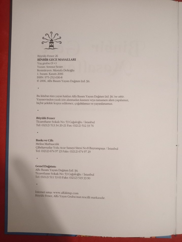 Binbir Gece Masalları 140 sayfa Ciltli - Görsel 3