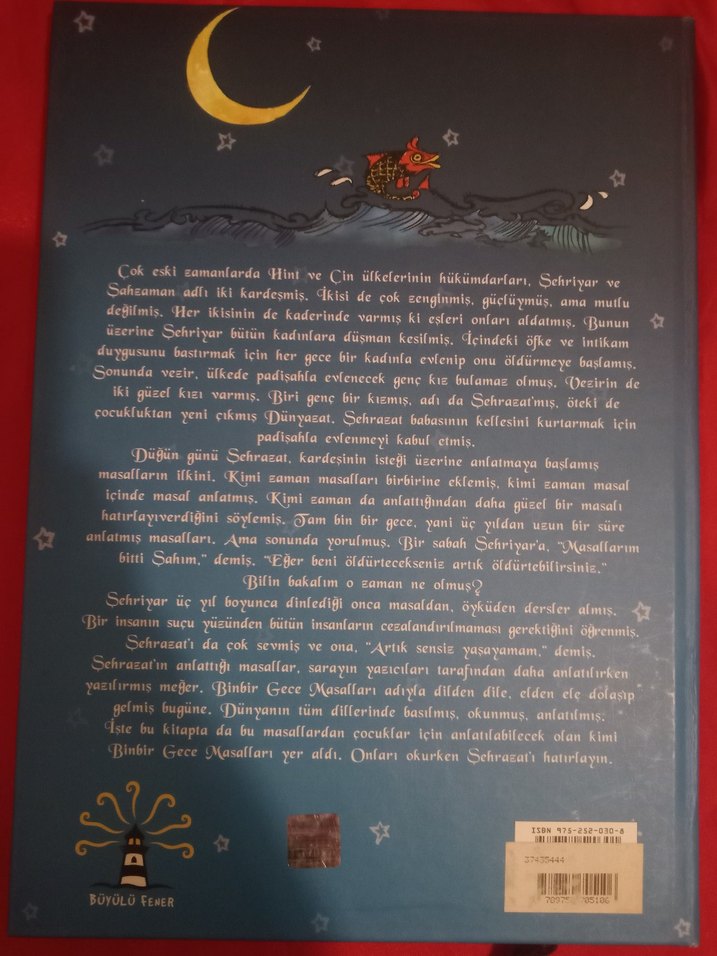Binbir Gece Masalları 140 sayfa Ciltli - Görsel 2