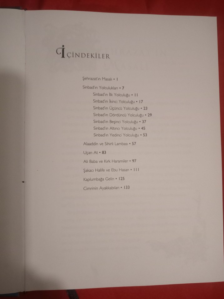 Binbir Gece Masalları 140 sayfa Ciltli - Görsel 4