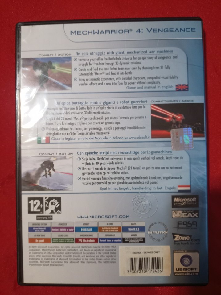 MechWarrior 4 Vengeance PC Oyunu - Görsel 2