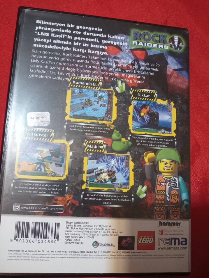 LEGO Rock Raiders PC Oyunu - Görsel 2