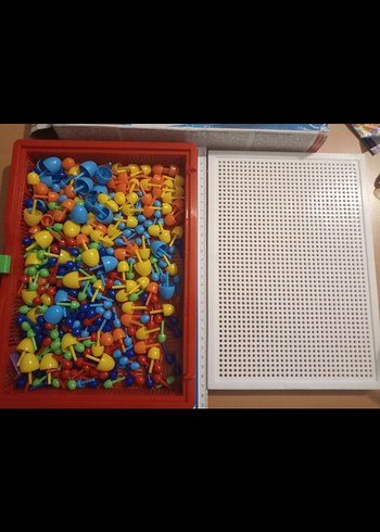 Renkli Taşlı Eğitim Oyuncağı 280 Parça - Görsel 2