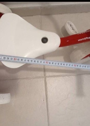 Kırmızı Üç Tekerlekli Bisiklet Çocuklar İçin - Görsel 8