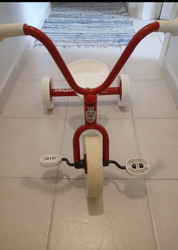 Kırmızı Üç Tekerlekli Bisiklet Çocuklar İçin - Görsel 2