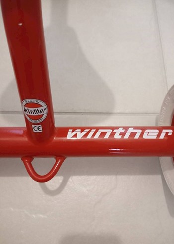 Kırmızı Üç Tekerlekli Bisiklet Çocuklar İçin - Görsel 4