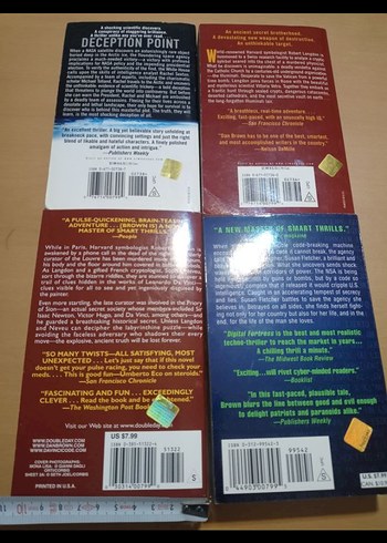 Dan Brown Roman Seti - 4 Kitap - Görsel 3