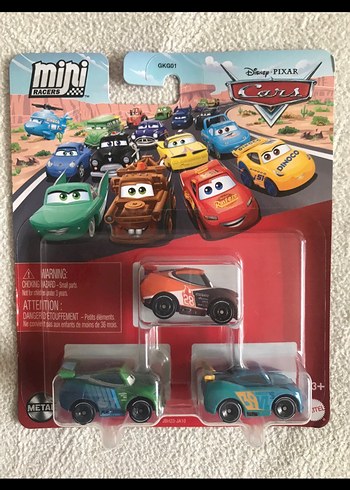 Disney Pixar Cars Mini 3lü set