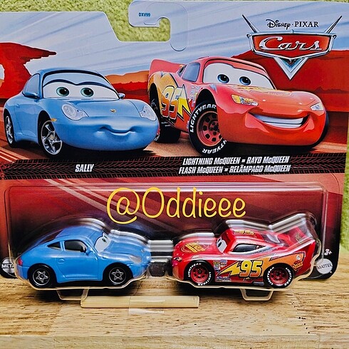 Beden Disney Cars Sally ve Mcqueen ikili set