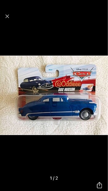 Disney Cars Doc Hudson karakter