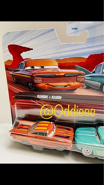 Disney Cars Ramone ve flo ikili set