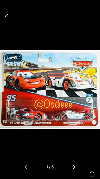 Disney Cars GRC Mcqueen ve Shu Tudoroki