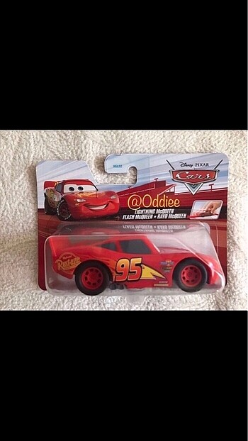 Pixar Disney Cars Sally ve Mcqueen ikili set
