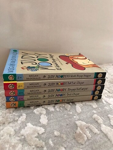 Judy Moody 5li kitap seti