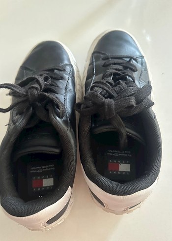 37 Beden siyah Renk Tommy Jeans Siyah Platform Spor Ayakkabı