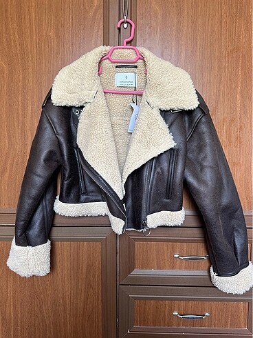 m Beden Stradivarius biker ceket