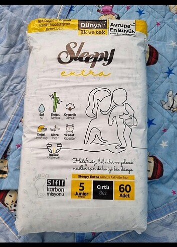 Sleepy Sleepy cırtlı bez