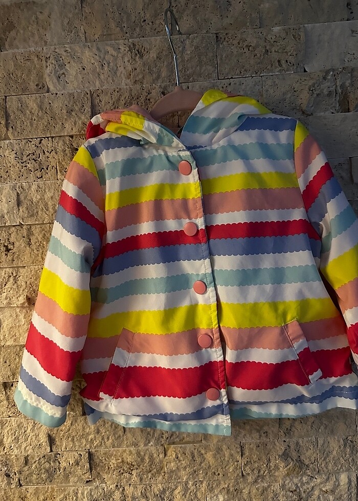 Lcw Waikiki kız bebek yağmurluk - Görsel 3