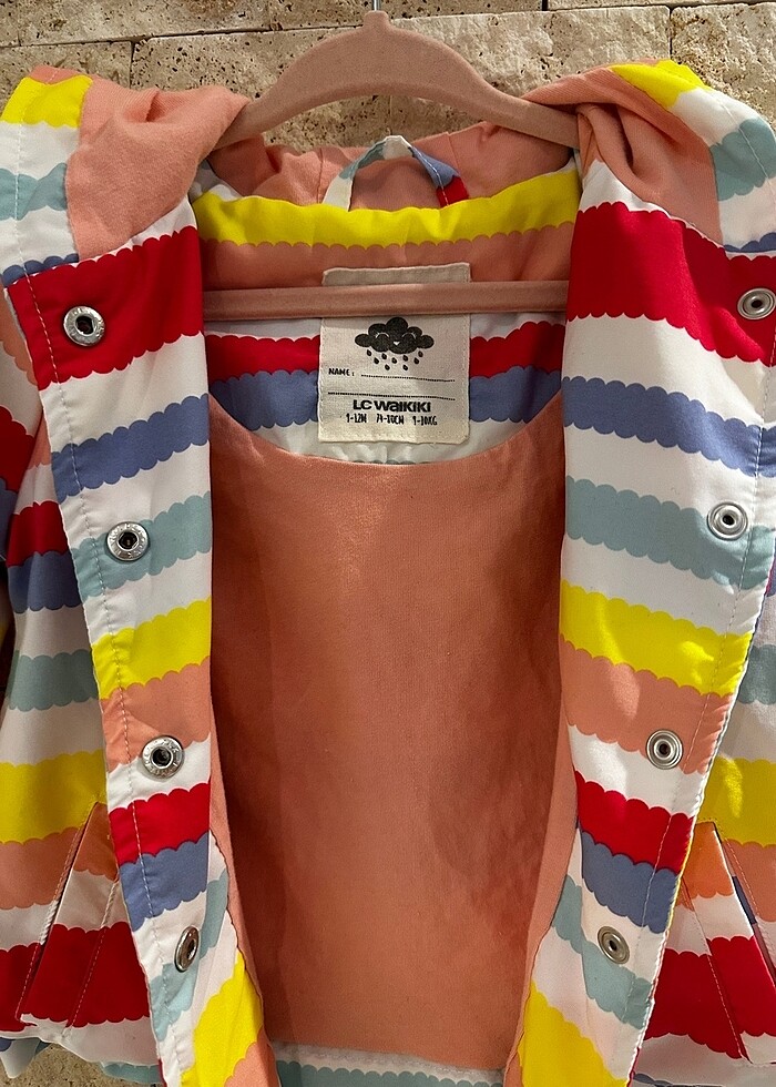 Lcw Waikiki kız bebek yağmurluk - Görsel 2