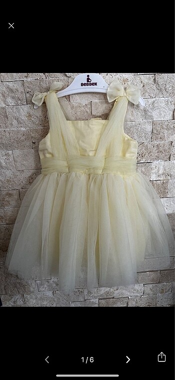 9-12 Ay Beden LCW Waikiki elbise