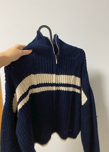 Boğazlı Triko Kadın Kazak - Görsel 2