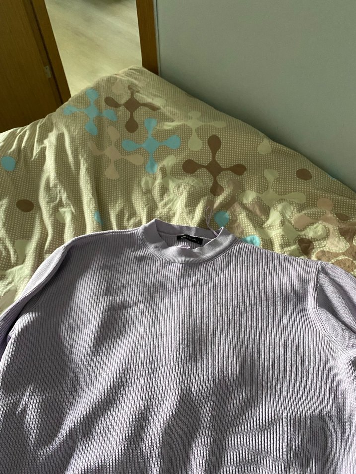 Gri Kadın Örgü Keten Uzun Kollu Kazak - Görsel 2