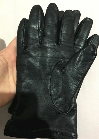 Deri Biker Eldiven - Görsel 3