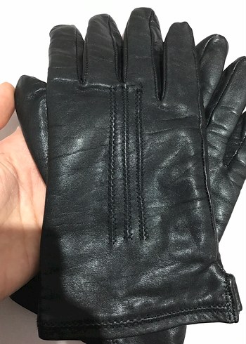 Deri Biker Eldiven - Görsel 2