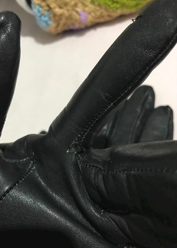 Deri Biker Eldiven - Görsel 5