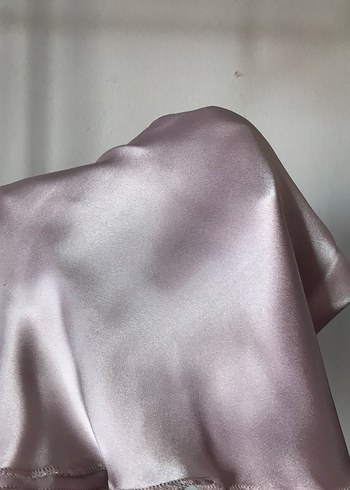 Babydoll Saten Bluz/Gecelik - Görsel 5