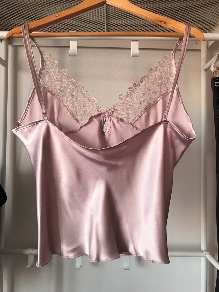 Babydoll Saten Bluz/Gecelik - Görsel 2