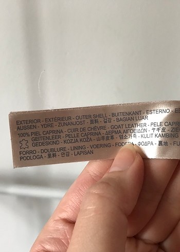 Massimo Dutti %100 Süet Deri Etek - Görsel 8