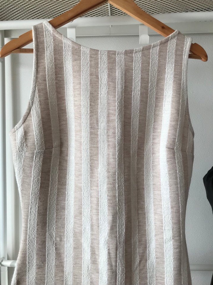 Mango Çizgili Elbise - Görsel 3