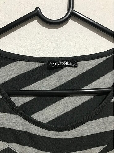 Çizgili Sevenhill Tshirt - Görsel 2