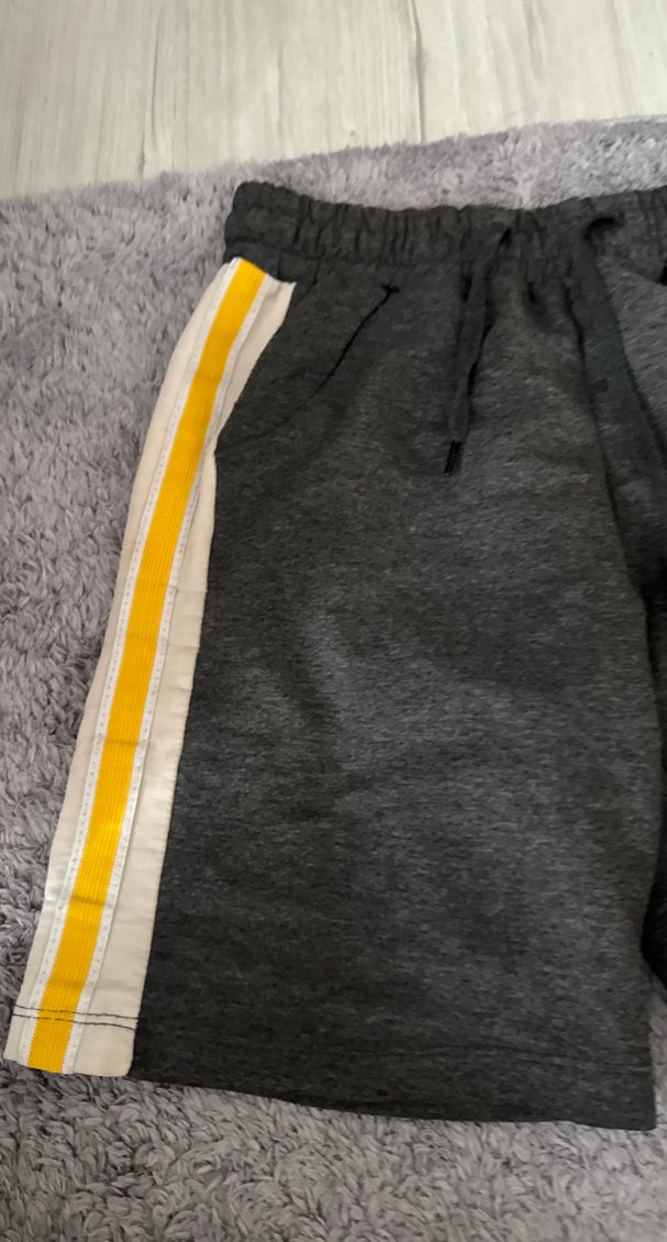 Gri Erkek Mini Eşofman Şortu - Görsel 2