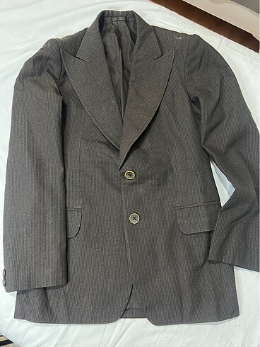 m Beden kahverengi Renk Blazer ceket