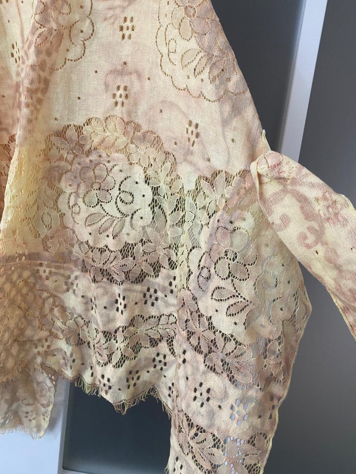 Dantel işlemeli pareo - Görsel 3