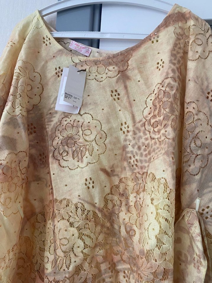 Dantel işlemeli pareo - Görsel 4