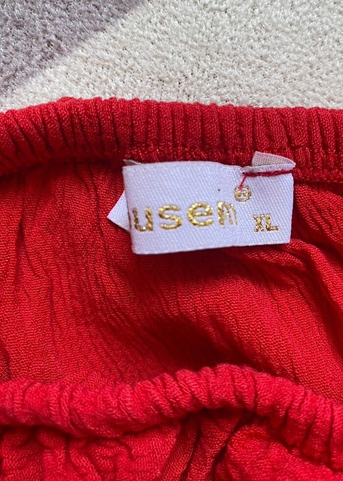 Kırmızı bluz - Görsel 2