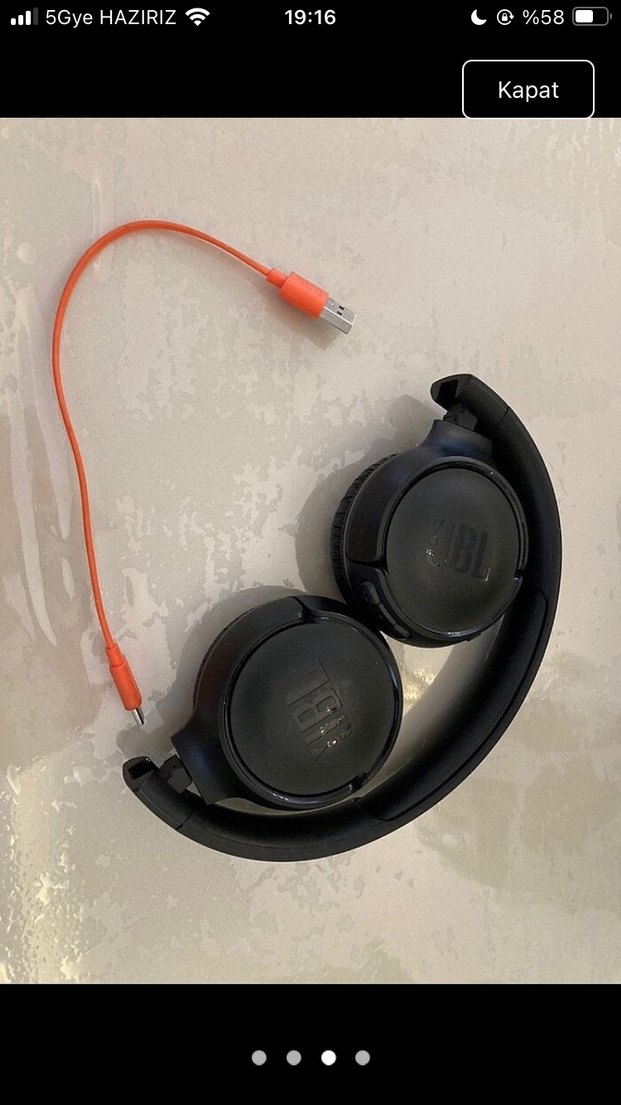 JBL Tune 510BT Kablosuz Kulaklık Siyah - Görsel 3