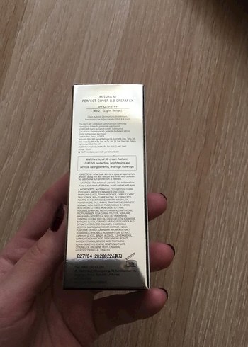 Missha M Perfect Cover BB Krem - Görsel 3