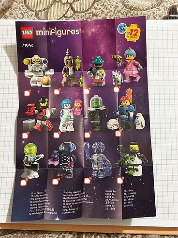 No Brand Lego minifigür seri 26
