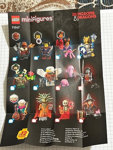 Lego minifigür Dungeons&Dragons