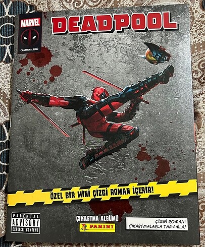 Deadpool çıkartma albümü