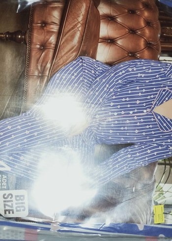 Bordo Düğmeli MODAL Pijama takımı - Görsel 10