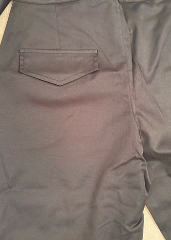 Fermuarlı Siyah alt üst bermuda takım - Görsel 6