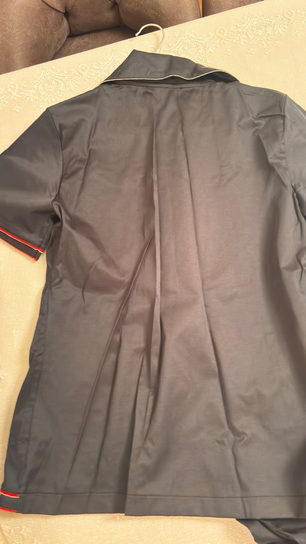 Fermuarlı Siyah alt üst bermuda takım - Görsel 4