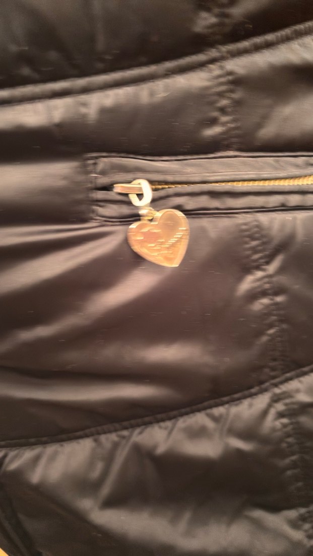 Siyah Fermuarlı Kadın Kışlık Midi Mont - Görsel 4