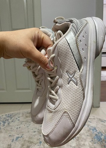 Kinetix Beyaz Bağcıklı Stiletto Topuklu Kadın Spor Ayakkabı Kinetix